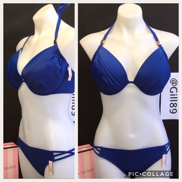 🆕Victoria Secret bikini Set Royal Blue - Picture 2 of 12